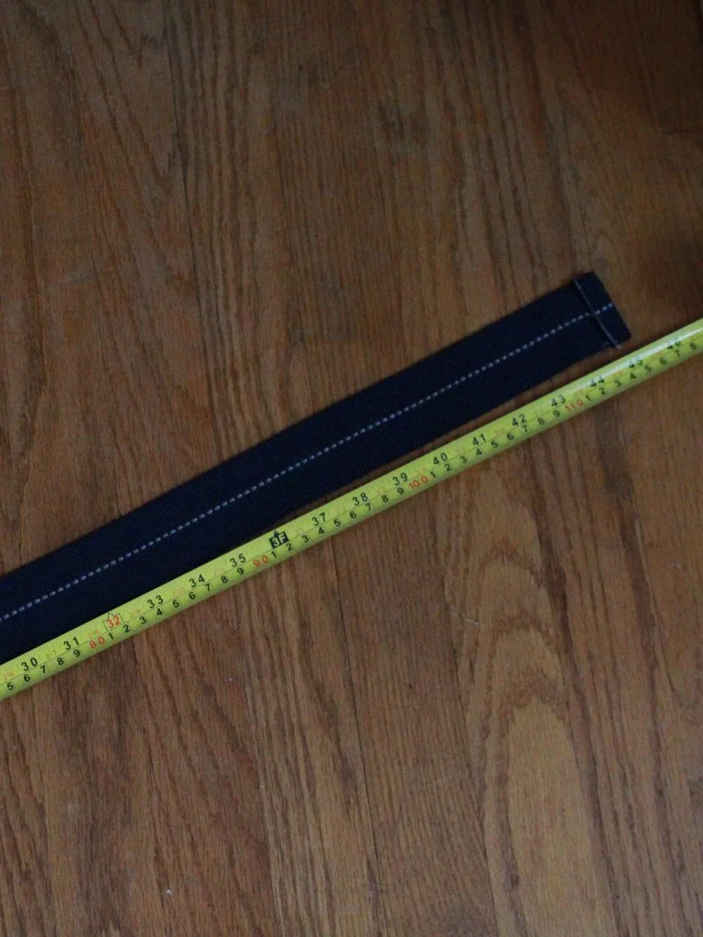 Unknown Brand Pinstripe Accent Fabric Belt